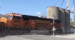 BNSF coal train DPU